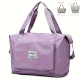 Travel Storage Zipper Handbag, Large Capacity Luggage Bag, Gym Bag, Portable Versatile Bag