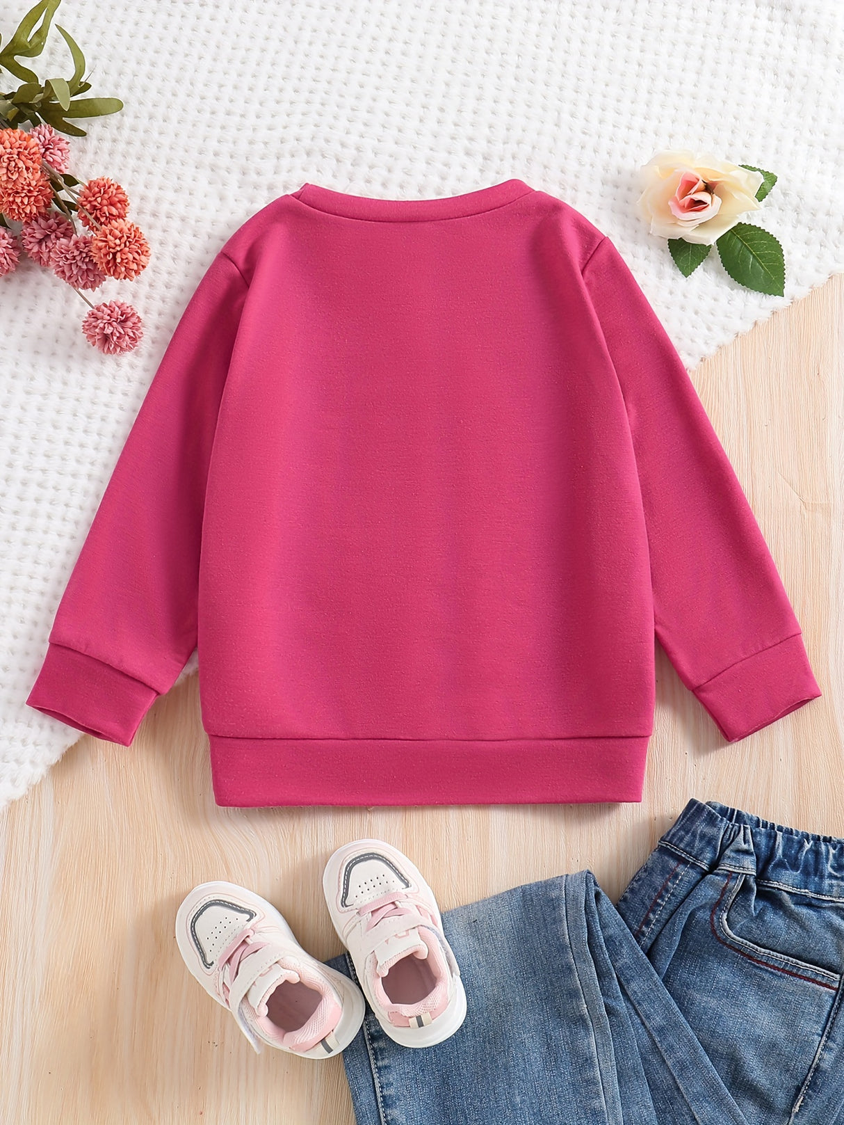 Girls, Mesh Bowknot Princess Design Pullover Long Sleeve Crew Neck Sweatshirt Tops, Kids Clothes For Spring Fall
