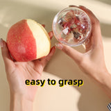 2pcs Stainless Steel Multi-Functional Peeler with Built-In Storage - Easy Grip, Perfect for Fruits & Vegetables, Essential Kitchen Tool