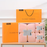 3pcs Bath Towel Set, Bath Towel + Two Towels, Coral Fleece Bath Towel With Two Matching Towels, Luxury High-Density Fabric, Home Gift Box Set For Bathroom Essentials