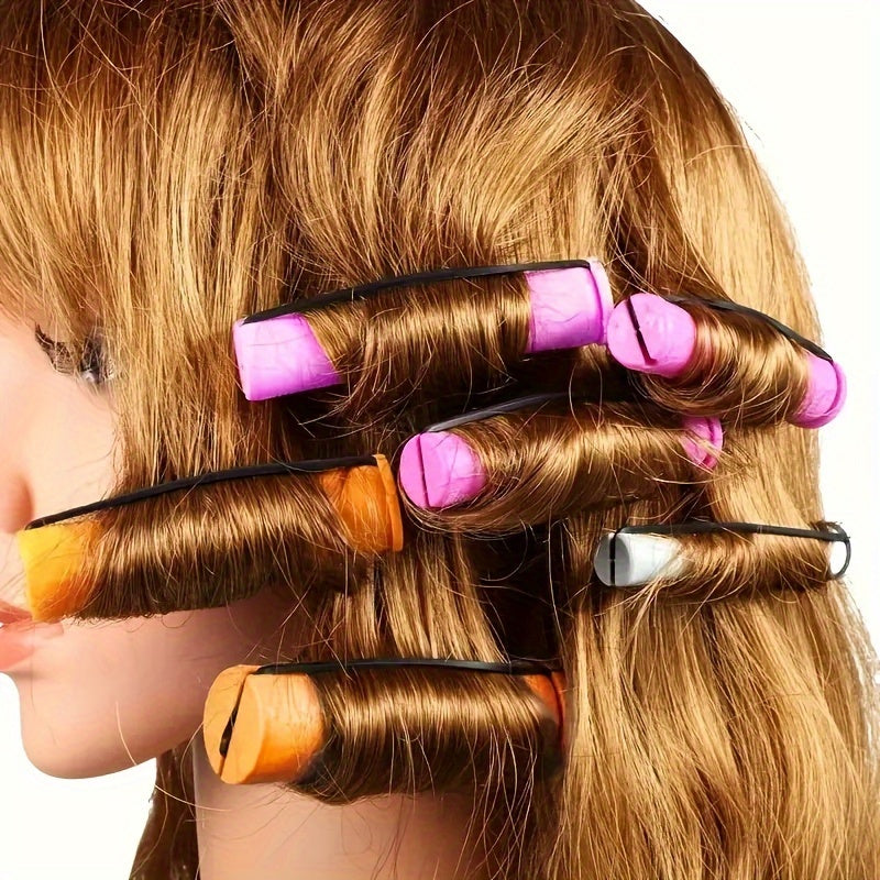 100pcs/set Hair Perm Rod Set Hair Curling Rods Hair Curler Curly Hair Rollers DIY Hair Styling Accessories For All Type Of Hair