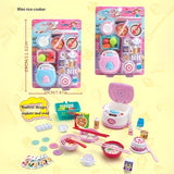 Children Play Every Family Toy Series Supermarket Checkout Cute Pet Life House Mini Rice Cooker Variety Of Options Halloween Christmas Gift