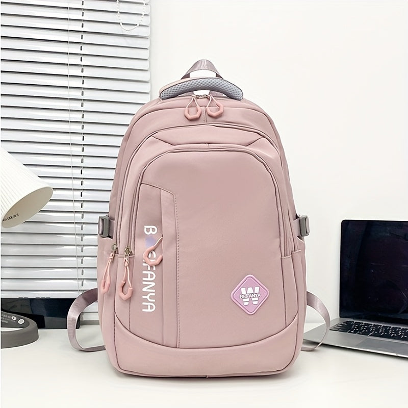 Shoulder Bag Nylon Large Capacity Lightweight Backpack for Junior and Senior High School Students, Strong and Durable School Bag New Backpack