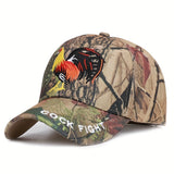 1pc Men's Camouflage Sunshade Baseball Cap - Outdoor Jungle Leisure and Military Fan Accessories - Breathable, Adjustable, Water-Resistant, Quick-Drying, and Stylish Headwear for Summer Activities