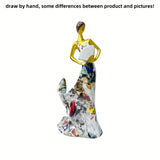 Resin Dance Goddess Wine Bottle Holder: A Versatile Home Decor Piece for Indoor and Outdoor Use - Suitable for Christmas, Easter, Thanksgiving, and More