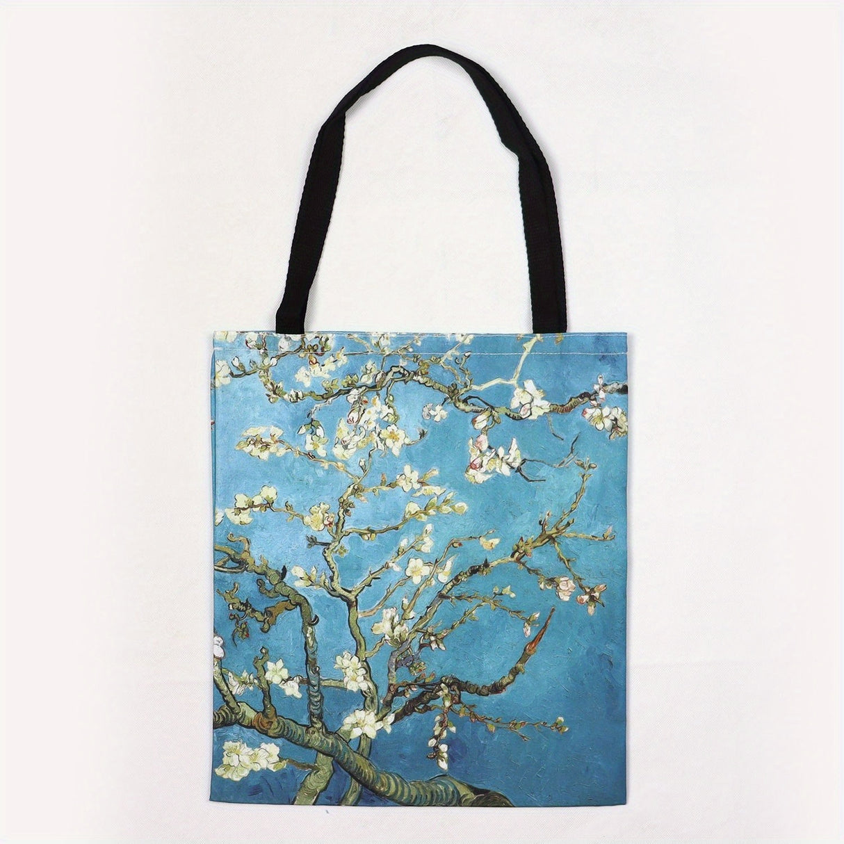 Stylish Retro Canvas Tote Bag - Lightweight and Versatile Shopper for Women, Perfect for Everyday Use