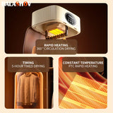 Portable Clothes Dryer, Mini Dryer Machine With Timing Function Equipped - Compact And Convenient Drying Solution For Apartment, Dorm, RV - Quick And Easy To Use Compact Dryer Machine With Dryer Bag For Delicate Garments, Und