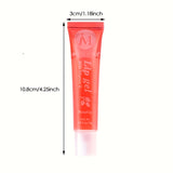 1/2/6pcs Ultra-Hydrating Lip Gel Collection - Nourishing Vitamin E, Rosehip, Argan Oil, Mint, Aloe, Coconut Moisturizing Transparent Lip Gloss with Plant Squalane - Random Color, Long-Lasting, Non-Sticky, Clear Lip Oil for So