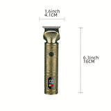 GERTZY 7-in-1 Men's Grooming Kit: Cordless Electric Razor for Trimming, Shaving & Styling - USB Rechargeable with Lithium Battery