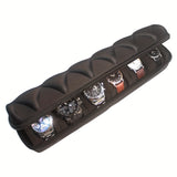 6-Watch Storage Case - Durable Hard-Shell Protection, Spacious Interior, Plush Soft Pillow - Portable Travel Case for Watches, Ideal for Home Storage and Organization