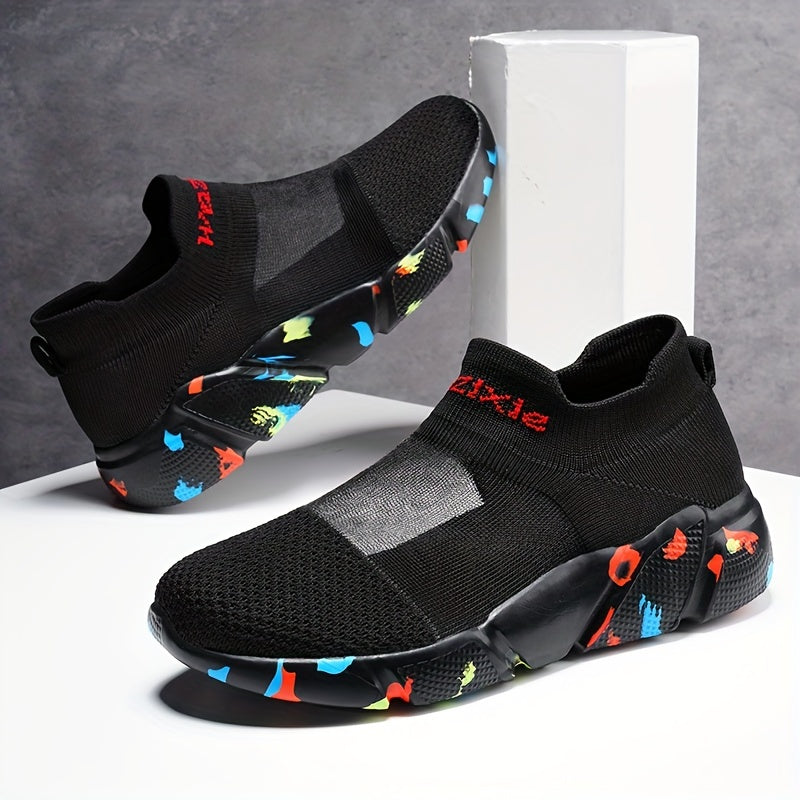 Women's Wear Resistant And Non-slip Running Shoes, Breathable And Comfortable Sock Shoes