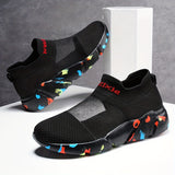Women's Wear Resistant And Non-slip Running Shoes, Breathable And Comfortable Sock Shoes