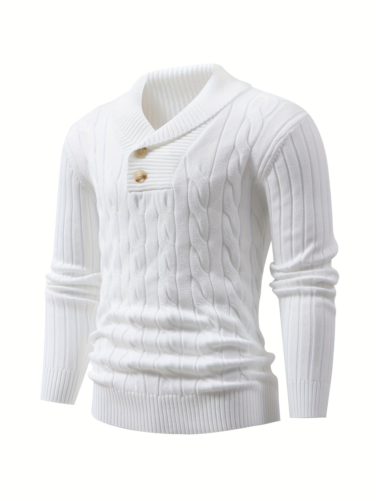 Cool Knitted Sweater For Men, Men's Casual Retro Striped Pullover Knit Sweater Streetwear For Winter Fall, As Gifts