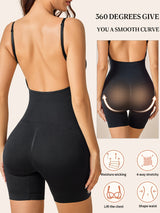 Seamless Bodysuit Shapewear - Flawless Backless Design, Sleek Sleeveless Style, Powerful Tummy Control, Smoothing Shapewear, Body Sculpting Shaper - Designed Exclusively for Women, Versatile Jumpsuits for Everyday Wear, Comfo