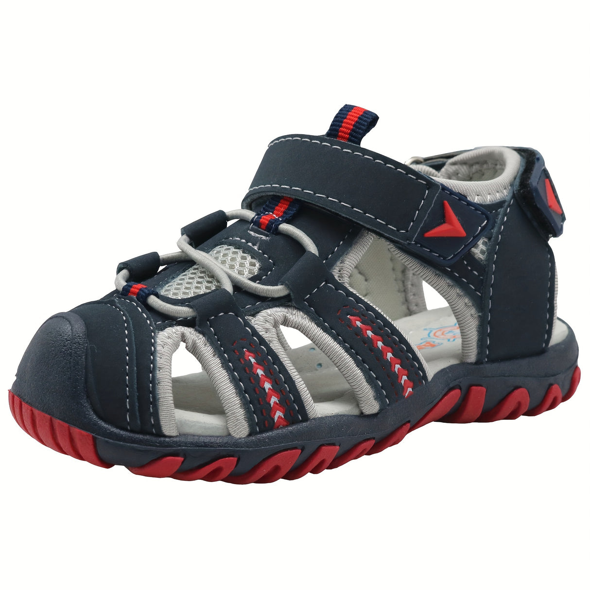 Super Breathable Kids Sandals - Non-Slip & Durable, Quick-On Hook & Loop for Beach, Water & Outdoor Fun - Boys & Girls Sizes