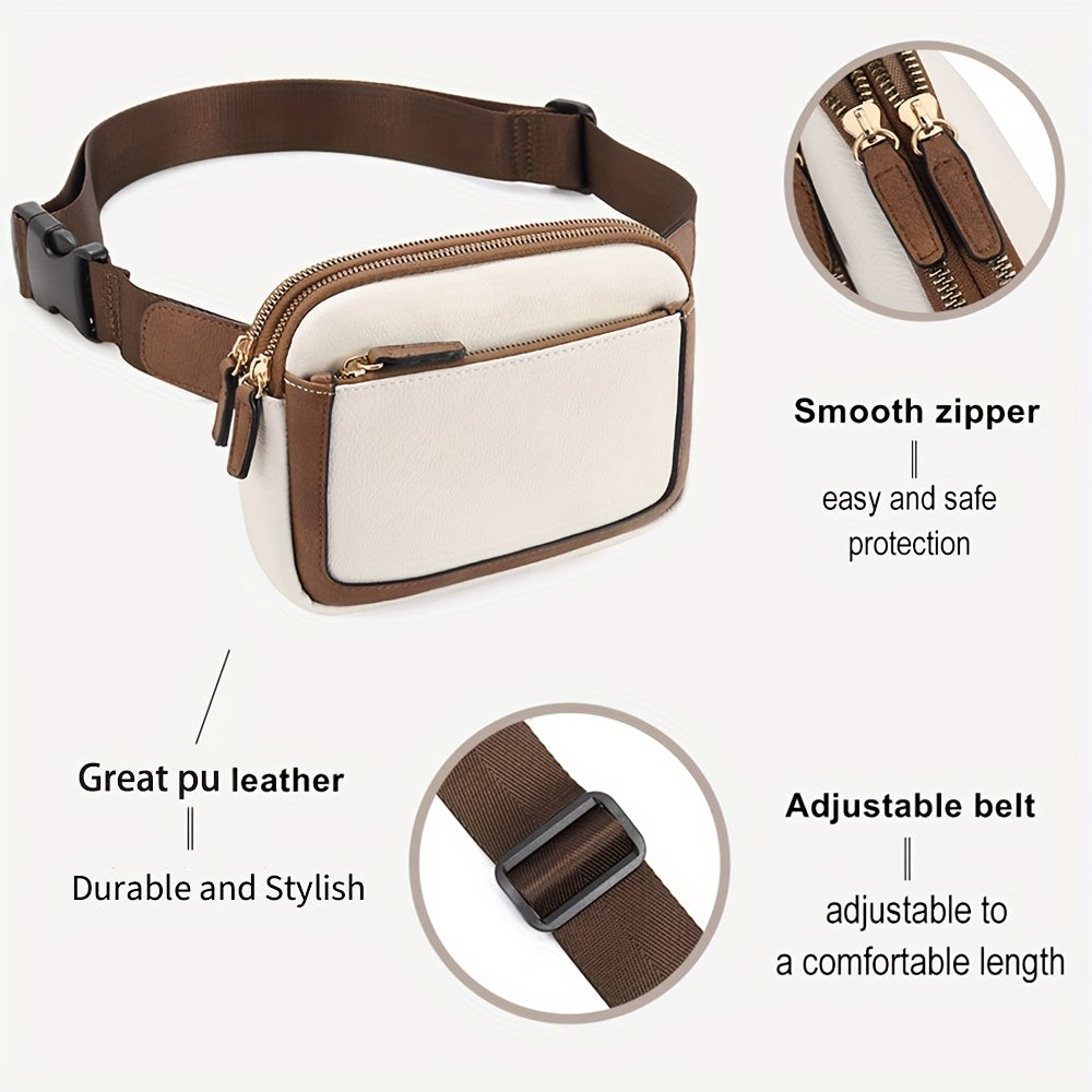 Belt Bag Mini Everywhere Crossbody Waist Bag Adjustable Strap, Lightweight Portable Outdoor Sports Fitness Chest Bag, Men Women'S Casual Daily Pack