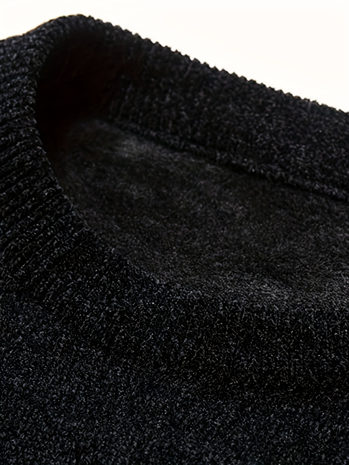 Color Block Knitted Sweater, Men's Casual Warm Mid Stretch Crew Neck Pullover Sweater For Men Fall Winter