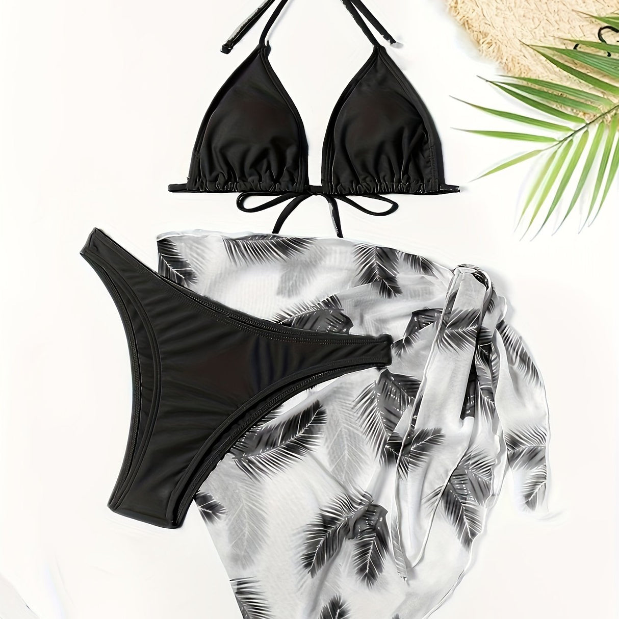 New Fashion Sexy Bikini Hot Spring Swimming Swimsuit for Women European And American Beach Split Two-piece Swimsuit for Women