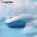 Dareu LM121 wired gaming office mouse ultra light gaming mouse 66g high quality perfor Cost-effectivemance