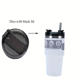 20oz/30oz Vacuum Insulation Mug With Lid And Straw, 304 Stainless Steel Vacuum Insulation Cup, Coffee Cup, Safe For Dishwasher Eid Al-Adha Mubarak