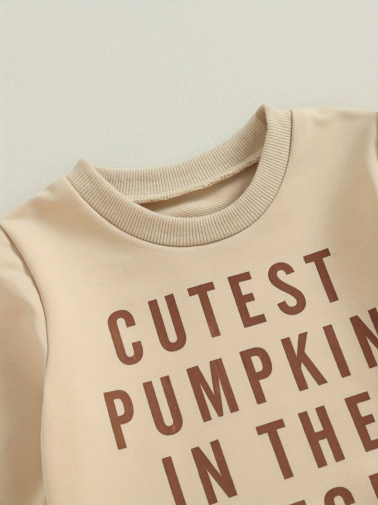 10% Polyester 90% Cotton Toddler Boys Long Sleeve Letter Print Sweatshirt and Pants Set - Soft, Breathable, and Cozy Fall Winter Outfit for Casual Daily Wear - Regular Fit, Slight Stretch, and Pullover Design