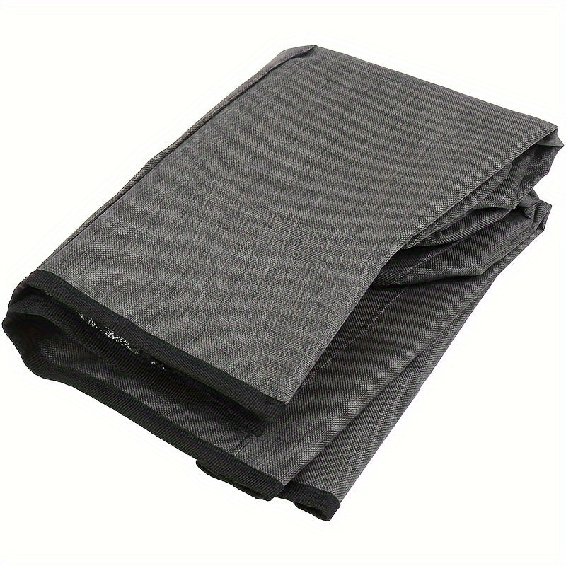 1pc Air Fryer Dust Cover, Waterproof Insulated Protective Cover Bag With Pocket And Handle For Electric Pressure Cooker Air Fryer Rice Cooker Steamer, 38X38.7Cm/14.96X15.24 Inch (Grey)
