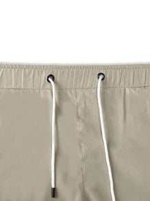 Manfinity Hypemode Loose Fit Men's Shorts With Slant Pockets And Drawstring Waist
