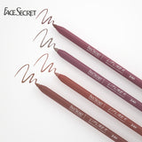 Long-Lasting Waterproof Lip Liner With High Pigment And Smooth Texture For Sweatproof Matte Lipstick And Correcting