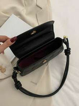 Fashionable Women's Shoulder Bag With Flap Closure, Crossbody Bag, Pu Material, Ideal For Daily Use, Shopping, Valentine's Day Gift