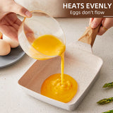 1pc Japanese-Style Tamagoyaki Omelette Pan - 5.9''x7.08'' Rectangle Cast Iron Frying Pan for Perfectly Shaped Eggs - Kitchen Essential for Home Cooking, Non-Stick Cooking Surface, Durable, Easy to Clean, Heat-Resistant, Versa