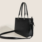 Vibrant Punk Style Spider Web Tote Bag - Trendy Goth Handbag for Women - Crossbody Bag with Y2K Butterfly Chain and Adjustable Strap