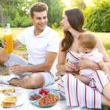 4pcs Unbreakable 9-Inch Wheat Plastic Round Gridded Dinner Plates - Durable, Dishwasher-Cleanable, Reusable, BPA-Free, Picnic and Salad Plates for Eid Al-Adha Mubarak Celebration - Perfect for Outdoor and Indoor Use
