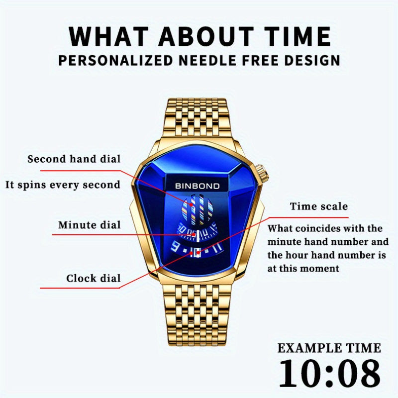 Fashion Sport Wrist Quartz Watches, Casual Chronograph Wristwatch, Ideal Choice For Gifts