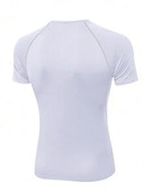 Boyfriend Style Men's Athletic Short Sleeve Compression T-Shirt Gym Clothes Boyfriend Style Men Basic T Shirt