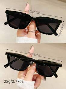 1 Pair Vintage Elegant Cat Eye Fashion Glasses For Women
