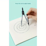 Compass And Ruler Set Drawing Tools, Drawing Rulers, Geometric Drawings, Triangle Plates, Stationery Sets, Rulers