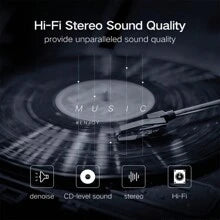 VRESTU Jack 3.5mm Audio Cable Jack 3 5 Male To Male HiFi Audio Line Compatible With Samsung PC Car Headphone Speaker Kable Aux Speaker Nylon Braided Cord