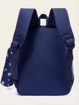 New Fashion Cartoon Printed Backpack With Mini Bag