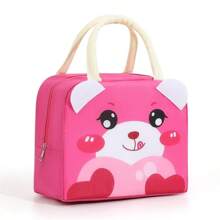 1pc Lunch Bag - Portable, Stylish, Convenient Storage Solution For School, Work, And Travel