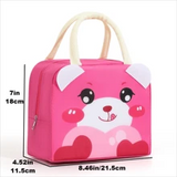 1pc Lunch Bag - Portable, Stylish, Convenient Storage Solution For School, Work, And Travel