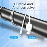 VENTION USB To Direct Current 5V Power Cable 5.5 * 2.1mm Barrel Jack With Adapter For HUB Splitter, LED Lights, Router, Mini Fan, Speaker