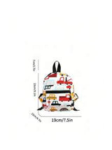 1pc Mini Children Backpack Cartoon Dinosaur Unicorn Pattern Baby Cute Kindergarten Schoolbag Waterproof Kids Bags Boys Girls Backpacks