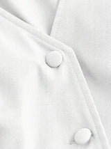 Women'S Sleeveless White Casual Blazer Dress