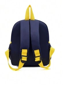 Kids' Cartoon Dinosaur Backpack, Lightweight And Easy-To-Carry Shoulder Bag For Toddler Boys