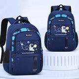 Cartoon Astronaut Style Waterproof Backpack, School Bag For Boys Aged 7-14, Primary School Students, Large Capacity, Perfect Gift