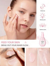 Watermelon Primer Cream, Niacinamide Dew Hydrating Serum with Hyaluronic Acid, with Vitamin E