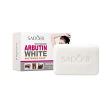 SADOER 100g Niacinamide Arbutin Handmade Soap Whitening Soap, Removes Blackheads, Brightens Skin Tone, Deep Cleansing Oil Control Bath Soap