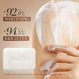 SADOER 100g Niacinamide Arbutin Handmade Soap Whitening Soap, Removes Blackheads, Brightens Skin Tone, Deep Cleansing Oil Control Bath Soap