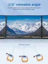 16-Inch 144HZ 1920*1200 400cd/M Built-In Speaker, Gaming/Ultra-Thin Portable Monitor Compatible With 5/Laptop/Mobile Phone, No Adapter