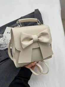 Simple Bow Knot Multifunctional Shoulder Bag Suitable For Women Daily Use